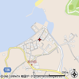 香川県さぬき市小田508-1周辺の地図