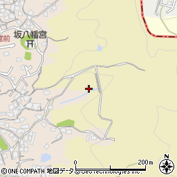 広島県安芸郡坂町新張周辺の地図