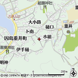 広島県尾道市因島重井町6631周辺の地図
