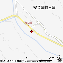 広島県東広島市安芸津町三津1398周辺の地図