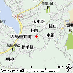 広島県尾道市因島重井町6634周辺の地図