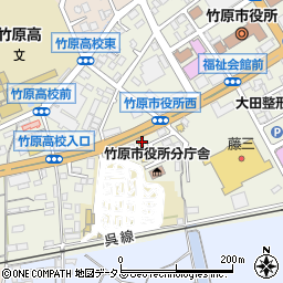 広島トヨペット株式会社竹原店周辺の地図