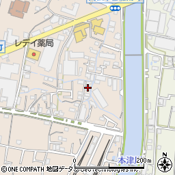 香川県高松市香西南町421-4周辺の地図