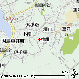 広島県尾道市因島重井町6582周辺の地図