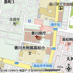 百十四銀行県庁支店 ＡＴＭ周辺の地図