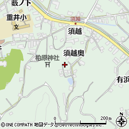 広島県尾道市因島重井町3446周辺の地図