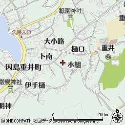 広島県尾道市因島重井町6581周辺の地図