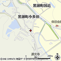 広島県東広島市黒瀬町小多田570-1周辺の地図