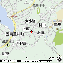 広島県尾道市因島重井町6579-1周辺の地図