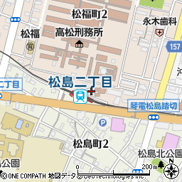 香川県土木建設会館周辺の地図