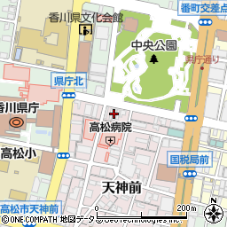 ＣＡＣＩＳＵ中央公園周辺の地図