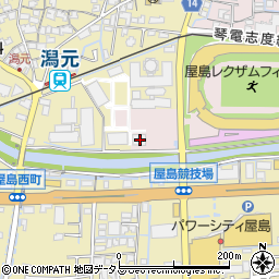 香川県高松市屋島中町408周辺の地図