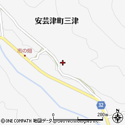 広島県東広島市安芸津町三津1363周辺の地図