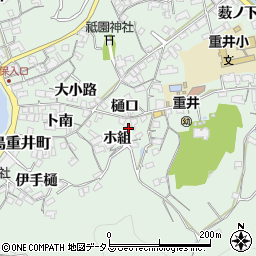 広島県尾道市因島重井町6563周辺の地図