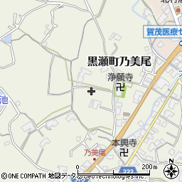 広島県東広島市黒瀬町乃美尾436周辺の地図