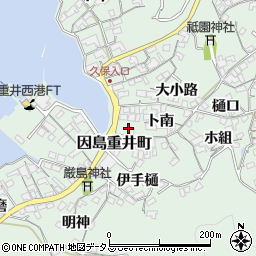 広島県尾道市因島重井町6656周辺の地図