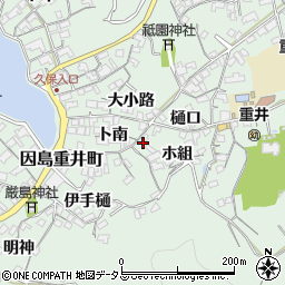 広島県尾道市因島重井町6578周辺の地図