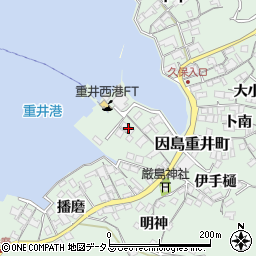 広島県尾道市因島重井町6289周辺の地図