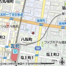 香川県高松市福田町12-11周辺の地図
