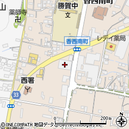 香川トヨペット株式会社　香西店Ｕ‐ｃａｒ周辺の地図