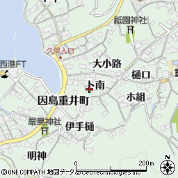 広島県尾道市因島重井町6667-内周辺の地図