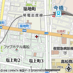 日本パレットプール株式会社　高松営業所周辺の地図