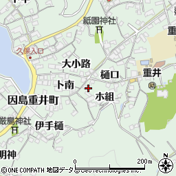 広島県尾道市因島重井町6576周辺の地図