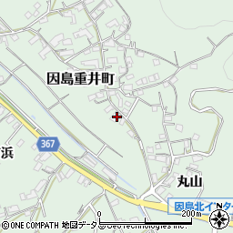 広島県尾道市因島重井町1495周辺の地図