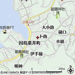 広島県尾道市因島重井町6667周辺の地図