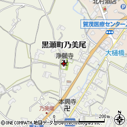 広島県東広島市黒瀬町乃美尾35周辺の地図