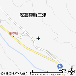 広島県東広島市安芸津町三津1356周辺の地図