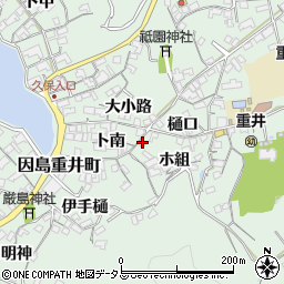 広島県尾道市因島重井町6577周辺の地図