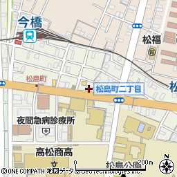 アルフレッサファーマ株式会社　高松支店周辺の地図