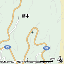 奈良県吉野郡下市町栃本148周辺の地図