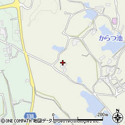 広島県東広島市黒瀬町乃美尾1502-1周辺の地図