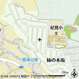 和歌山県橋本市柿の木坂15周辺の地図