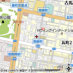 ダイソー高松南新町店周辺の地図