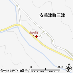 広島県東広島市安芸津町三津1319-4周辺の地図