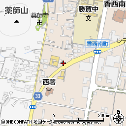 香川県高松市香西南町620周辺の地図