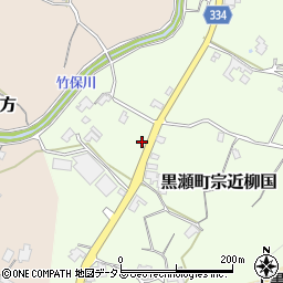 広島県東広島市黒瀬町宗近柳国1542-2周辺の地図