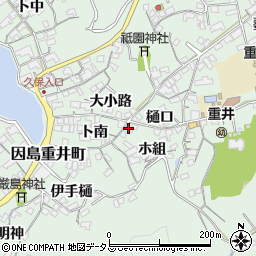 広島県尾道市因島重井町6574周辺の地図