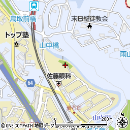 いずみ鳥取台公園周辺の地図