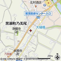 広島県東広島市黒瀬町乃美尾8周辺の地図