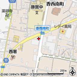 香川県高松市香西南町577周辺の地図