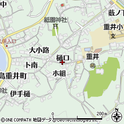 広島県尾道市因島重井町2963周辺の地図