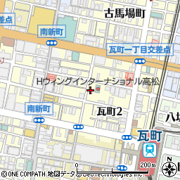 Bar A’s周辺の地図