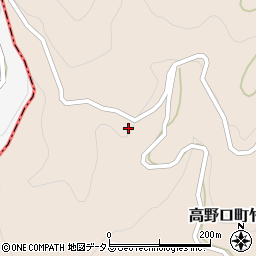 和歌山県橋本市高野口町竹尾250周辺の地図