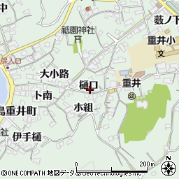 広島県尾道市因島重井町2964周辺の地図