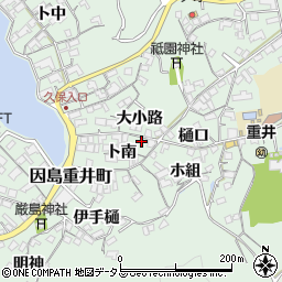 広島県尾道市因島重井町6689周辺の地図