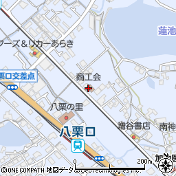 牟礼町商工会館周辺の地図